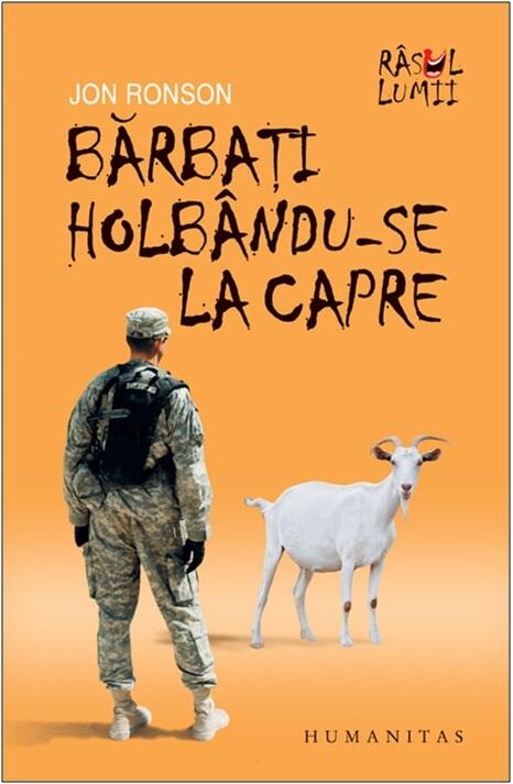 Bărbaţi holbându-se la capre