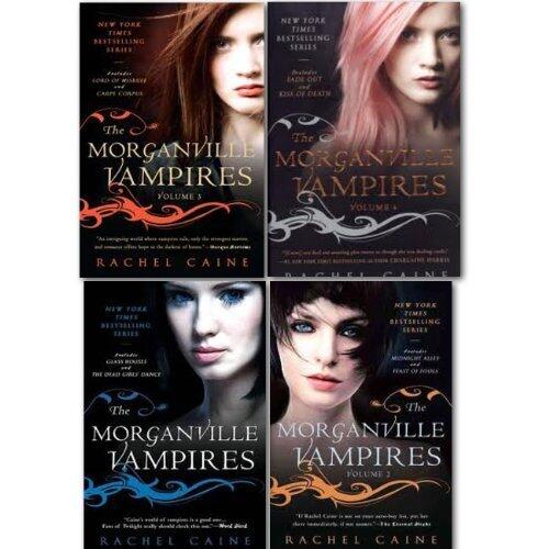 Rachel Cain the Morganville vampires collection 8 titles in 4 Books set. (