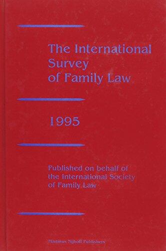 The International Survey of Family Law, 1995