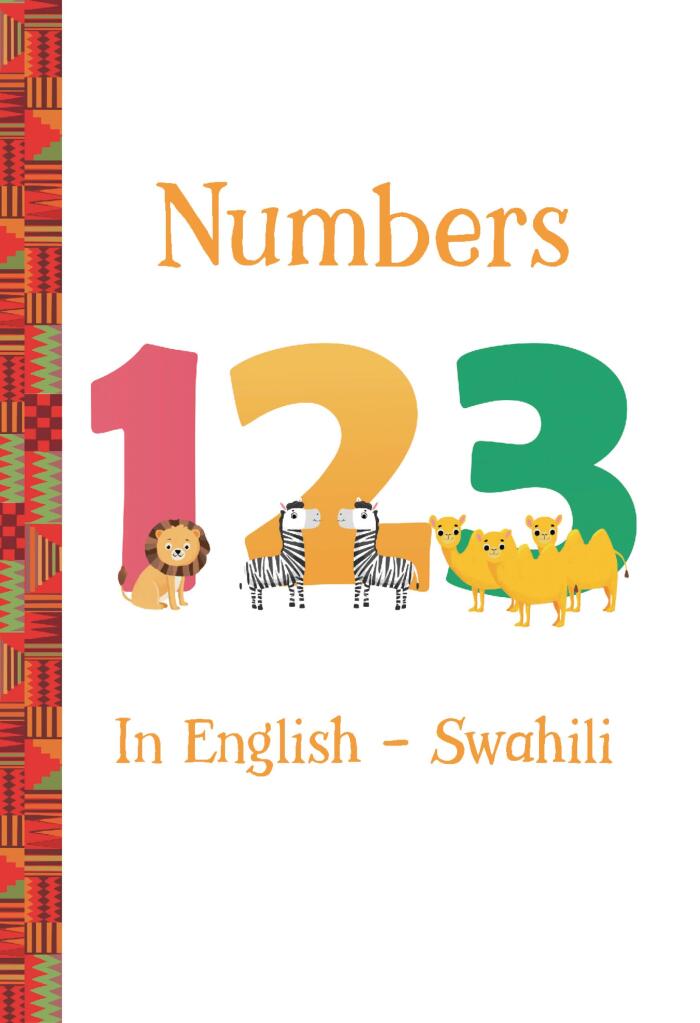 Numbers 123 in English ― Swahili (Little World Citizens)