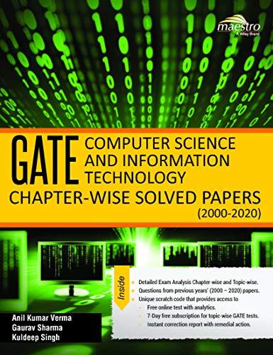 GATE Computer Science and Information Technology Chapter-Wise Solved Papers