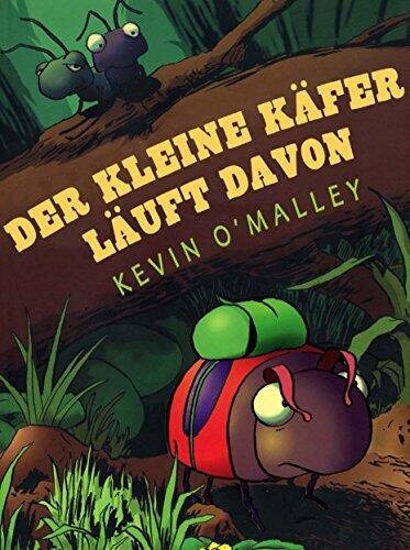 Der kleine Käfer läuft davon