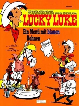 Ein Menü mit blauen Bohnen