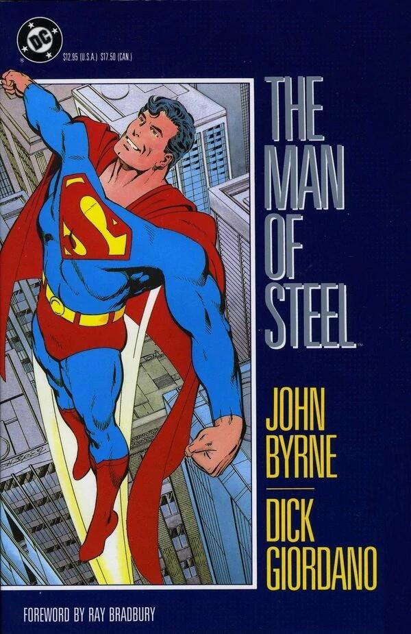The Man of Steel by John Byrne and Dick Giordano