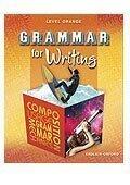 Grammar for Writing Test Booklet (Level Orange) Grade 10