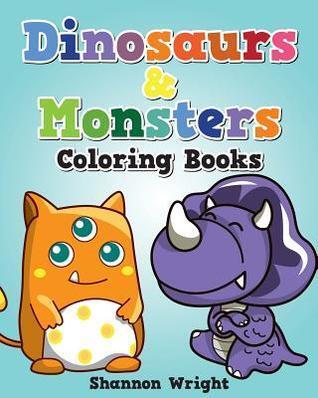 Dinosaurs & Monsters Coloring Book