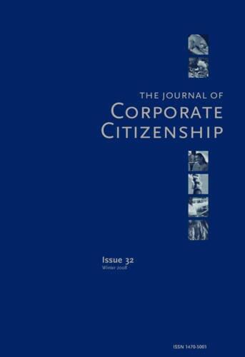 Innovative Stakeholder Engagement: A special theme issue of The Journal of Corporate Citizenship