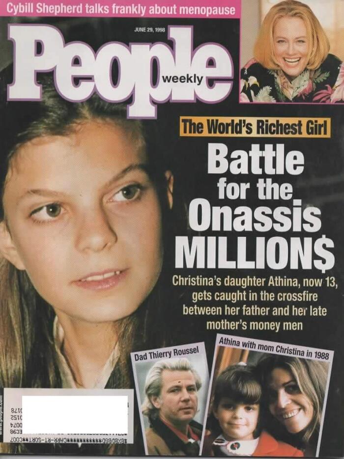 People Weekly Magazine - 29 June 1998 - 'Battle for the Onassis Millions'
