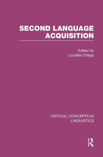 Second Language Acquisition, Vol. 2