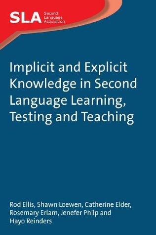 Implicit and Explicit Knowledge in Second Language Learning, Testing and Teaching (Second Language Acquisition