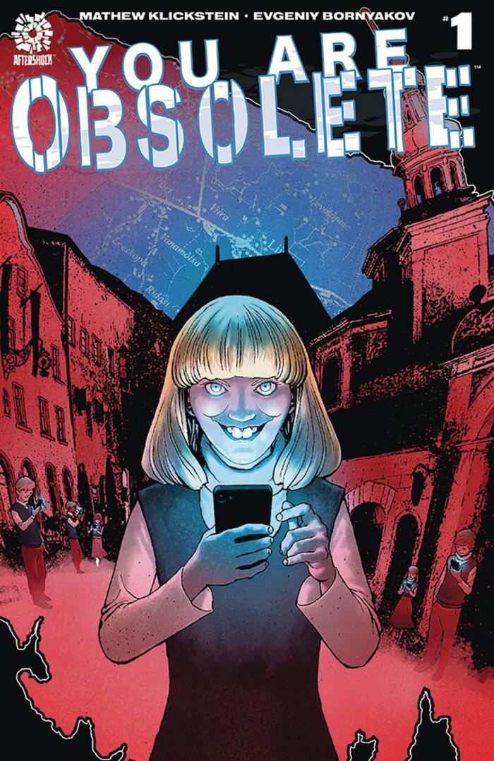 YOU ARE OBSOLETE #1 COVER A CLARKE comic