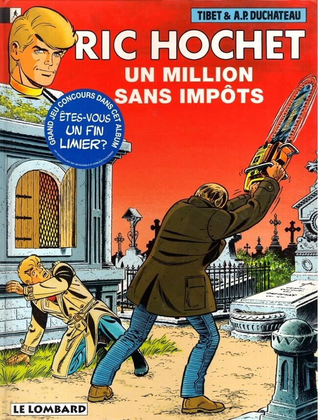 Ric Hochet, Tome 56 : Un Million sans Impôts