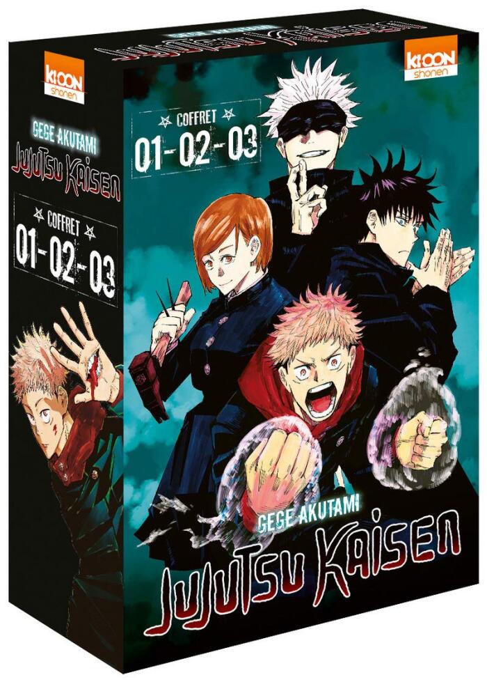 Jujutsu Kaisen vol. 1 à 3