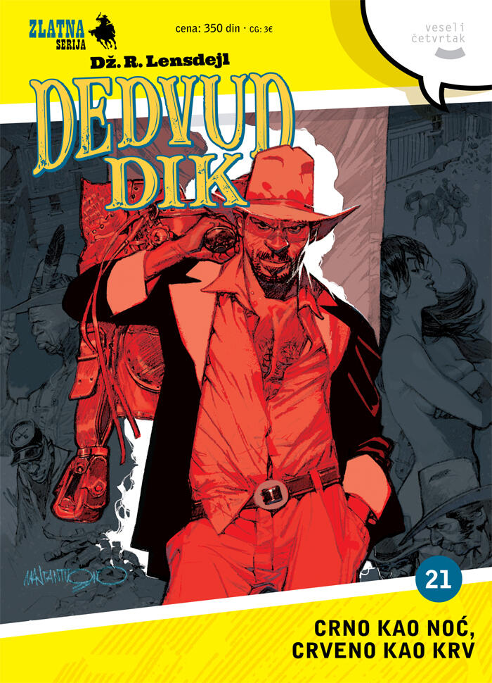 Zlatna Serija #21 Dedvud Dik: Crno kao noć, crveno kao krv