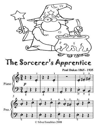 Sorcerer’s Apprentice Paul Dukas Easy Piano Sheet Music Tadpole Edition