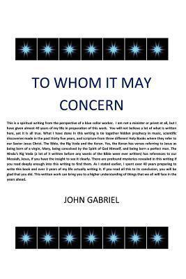 To Whom It May Concern