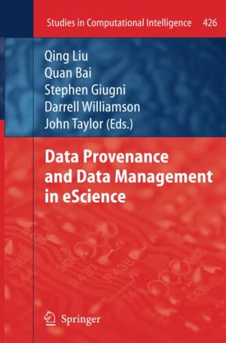Data Provenance and Data Management in eScience