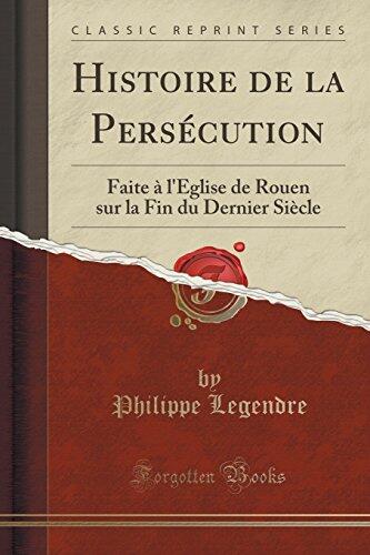 Histoire de la Persécution