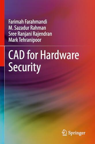 CAD for Hardware Security
