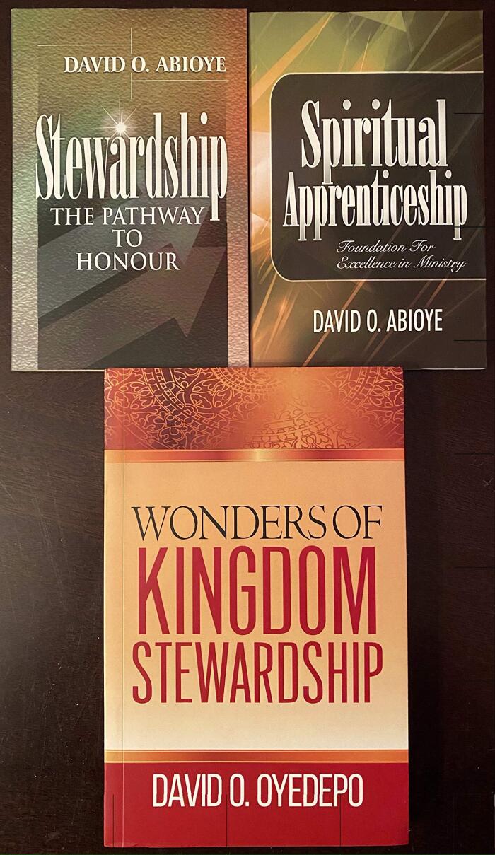Stewardship the Pathway to Honour, Spiritual Apprenticeship, Wonders of Kingdom Stewardship [OYEDEPO COMBO]