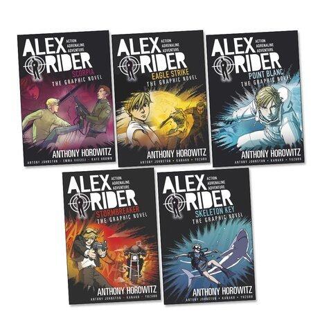 Alex Rider: The Graphic Novels Boxed Set, #1-5