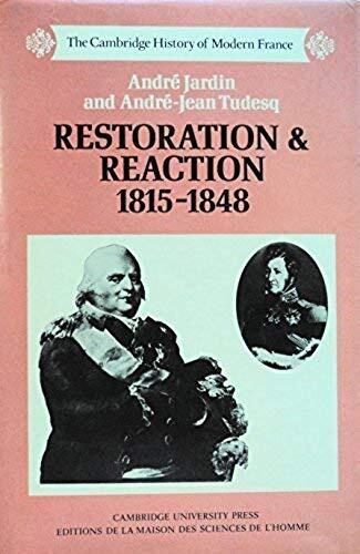 Restoration and Reaction 1815-1848