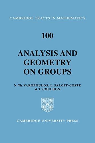 Analysis and Geometry on Groups