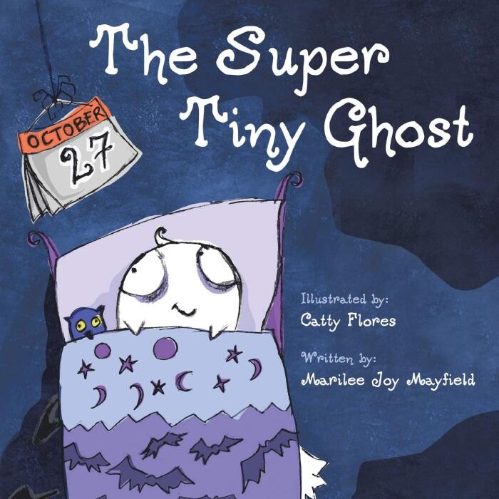 The Super Tiny Ghost - Halloween Book for Kids Ages 3-8, Discover How A Ghost’s Dream to Appear Very Scary Shifts to Focusing On Spreading Joy Instead of Fear - Children Halloween Books