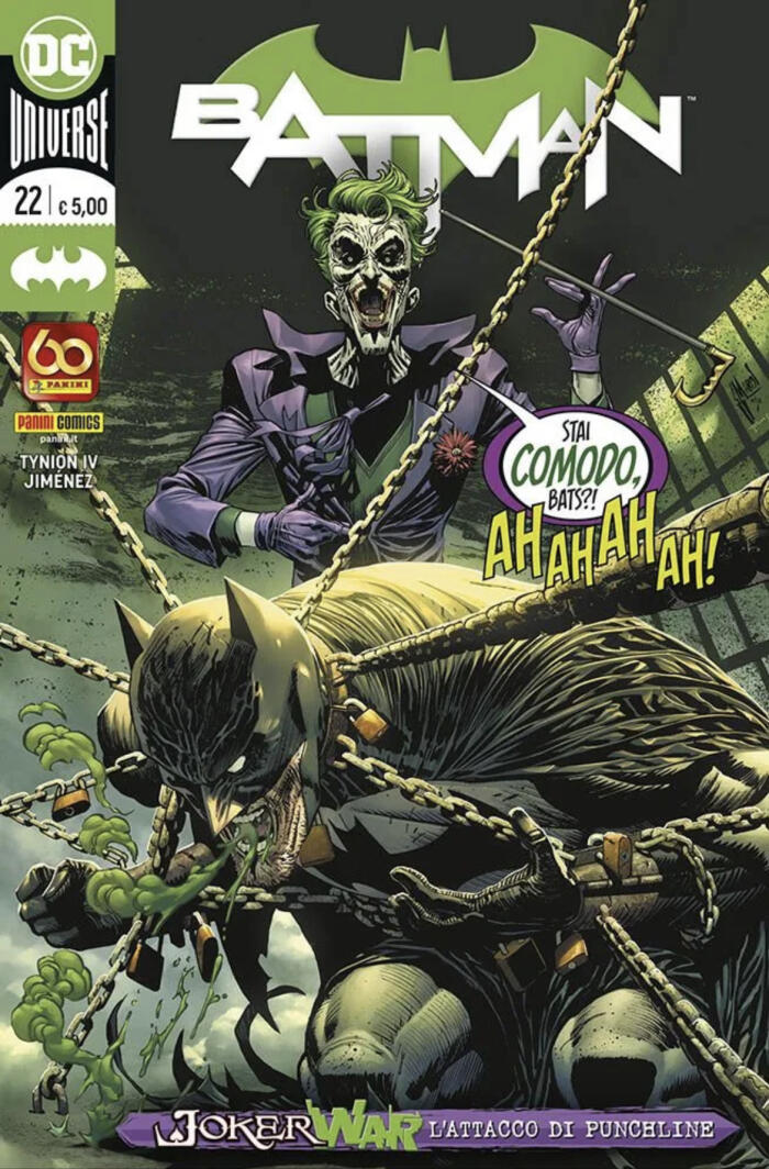 Batman n. 22: Joker War. L'attacco di Punchline