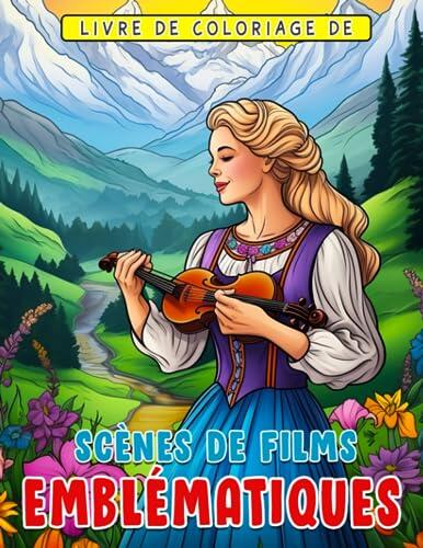 Livre de coloriage de scènes de films emblématiques: Un voyage nostalgique de coloriage pour les préados - Revivez la magie du cinéma et colorez vos souvenirs