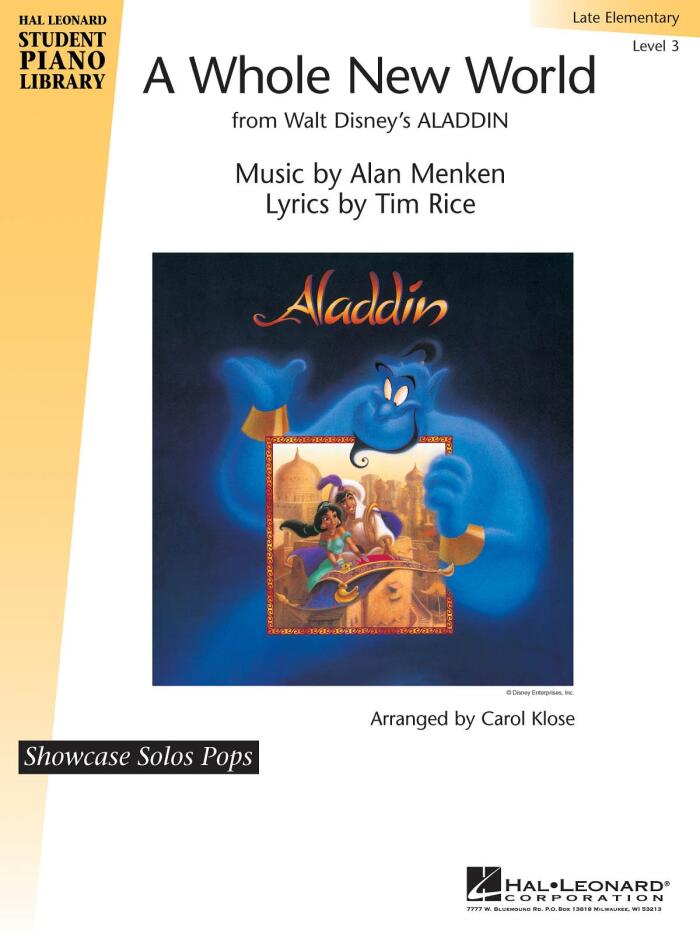 A WHOLE NEW WORLD PIANO