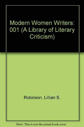 Modern Women Writers: A-F
