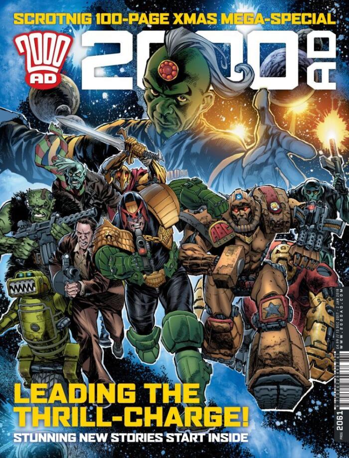 2000 AD Prog 2061 - Leading the Thrill-Charge!