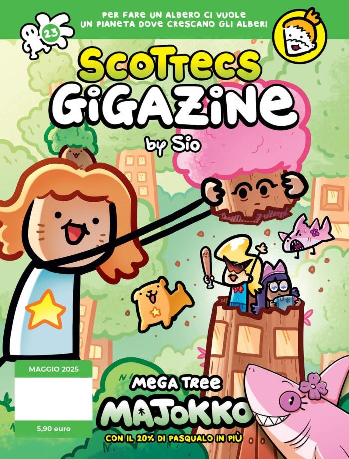 Scottecs Gigazine, Vol. 23: Mega Tree Majokko