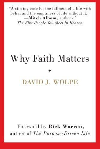 Why Faith Matters: The #1 Rabbi's Response to Atheism and Defense of Religion