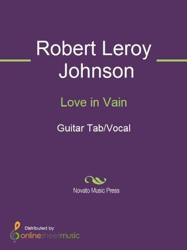 Love in Vain Sheet Music