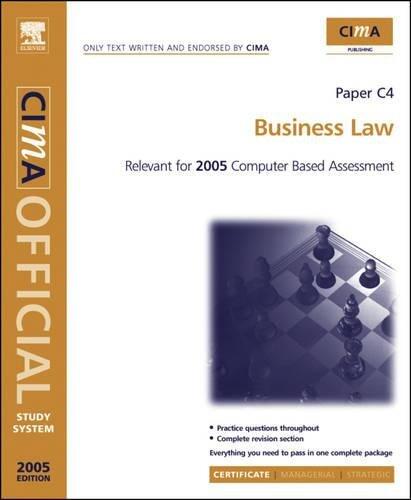 Business Law: For 2005 Exams