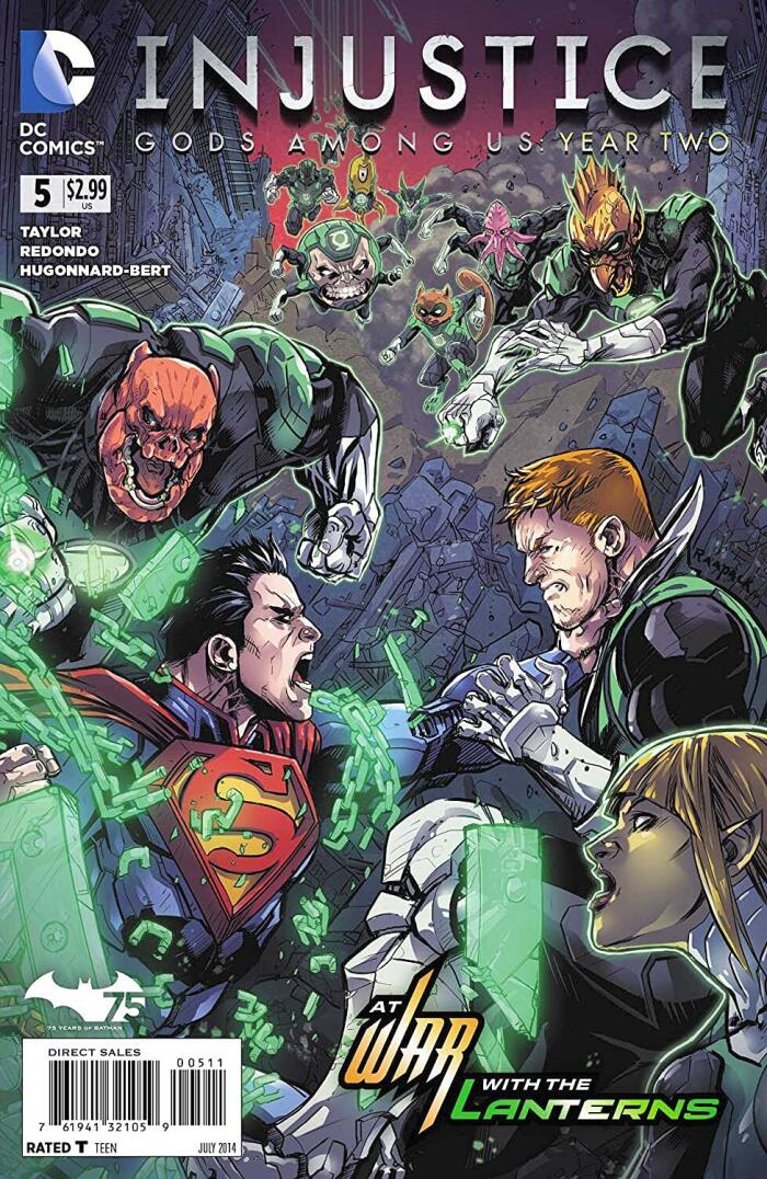 Injustice: Gods Among Us Year Two #5 Jheremy Raapack Cover