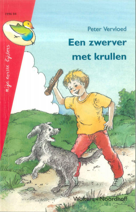 Een zwerver met krullen