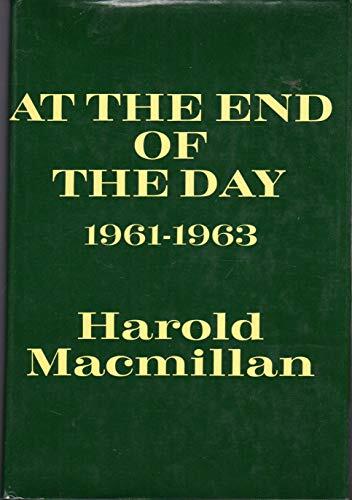 At the End of the Day (1961-1963)