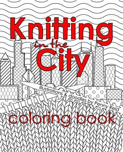 Knitting in the City Coloring Book