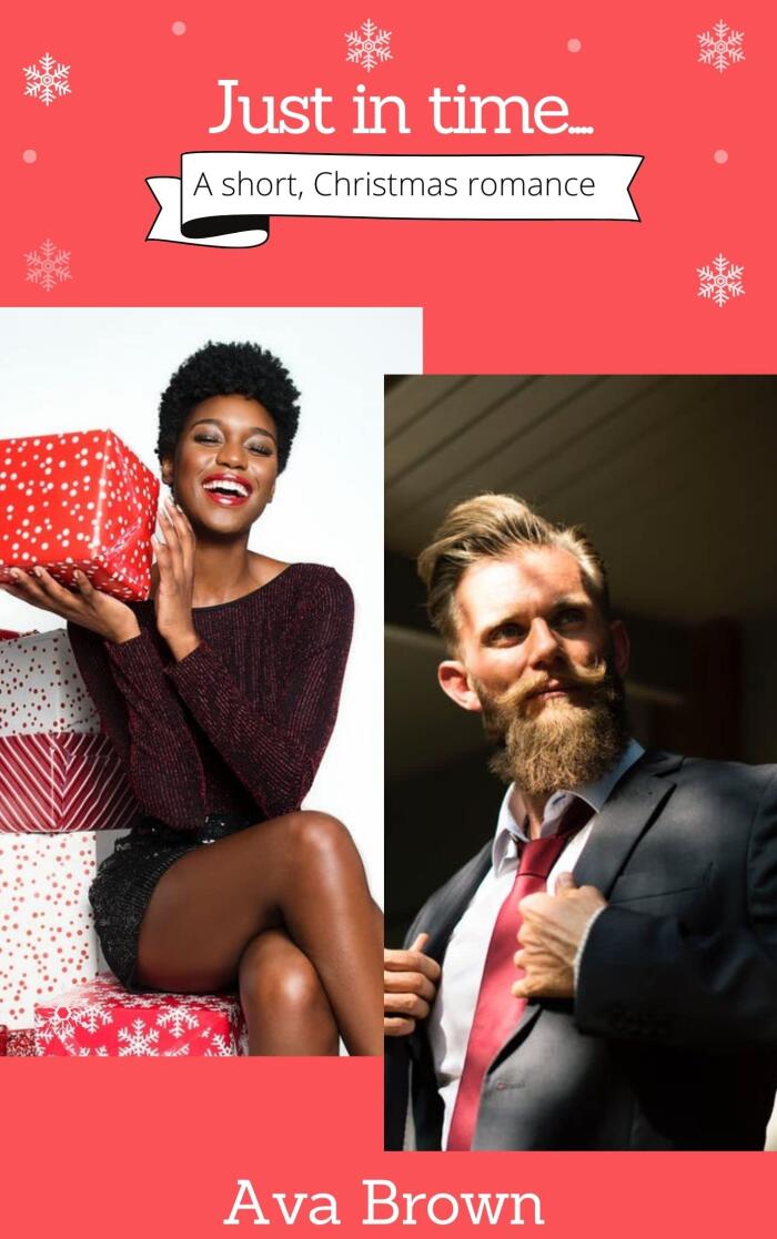 Just in Time: A short bwwm Christmas romance
