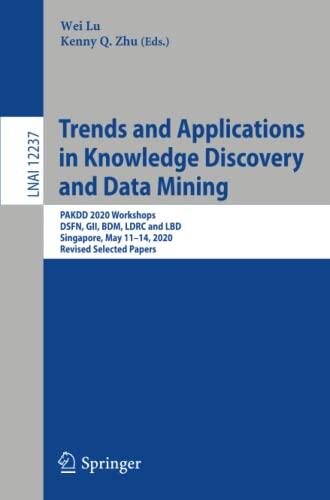 Trends and Applications in Knowledge Discovery and Data Mining: PAKDD 2020 Workshops, DSFN, GII, BDM, LDRC and LBD, Singapore, May 11-14, 2020