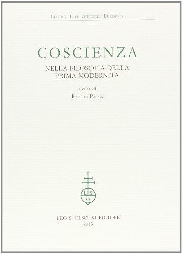 Coscienza nella filosofia della prima modernità