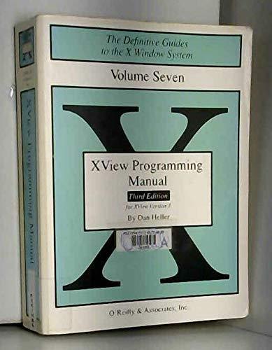 Volume 7A: XView Programming Manual