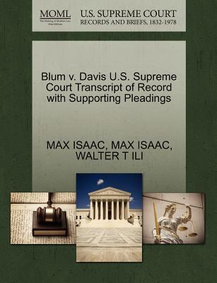 U.S. Supreme Court Transcript of Record with Supporting Pleadings