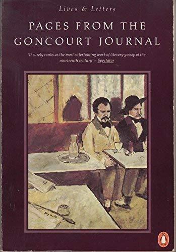 Pages from the Goncourt Journal