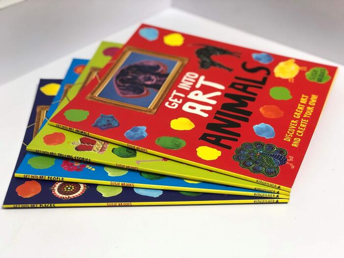 Childrens Art books Get Into Art Then Create Your Own! Book Collection for Kids