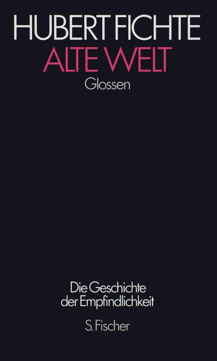 Alte Welt. Glossen