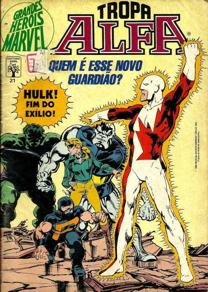 Grandes Heróis Marvel - Tropa Alfa: Quem é Esse Novo Guardião?